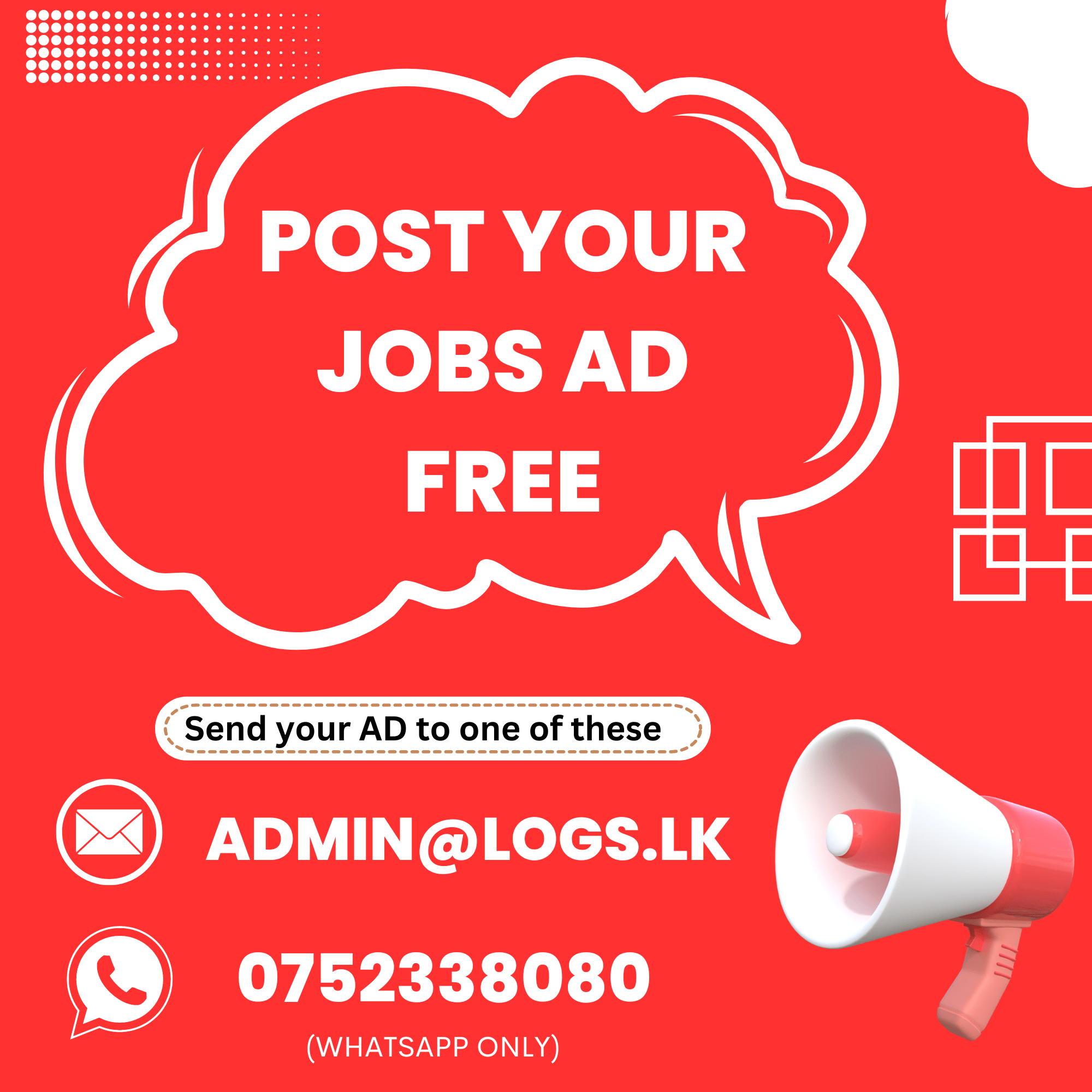 Post Your Jobs for Free