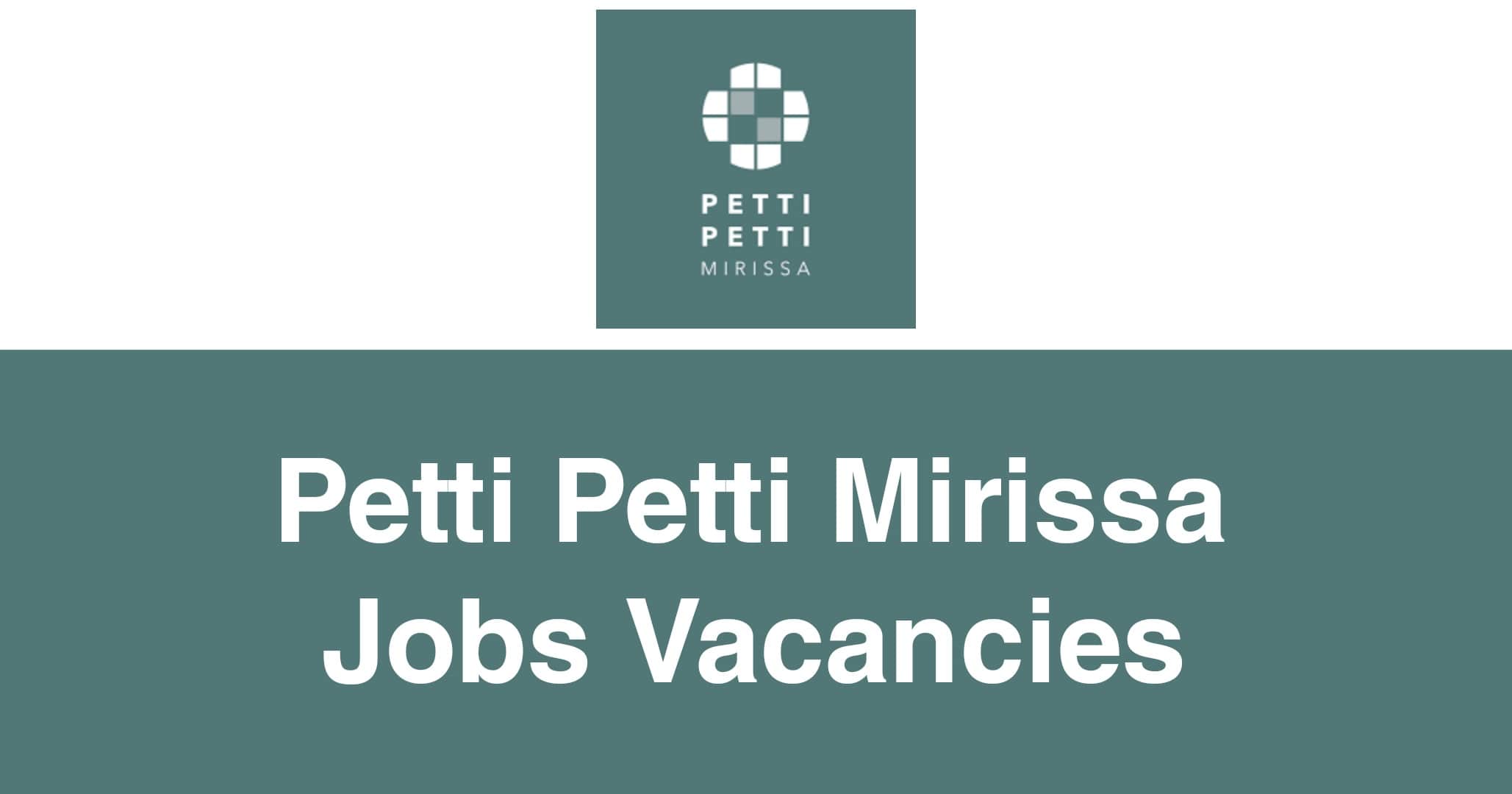 Petti Petti Mirissa Jobs Vacancies